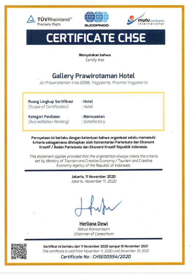 Gallery Prawirotaman Hotel Yogyakarta Exteriör bild